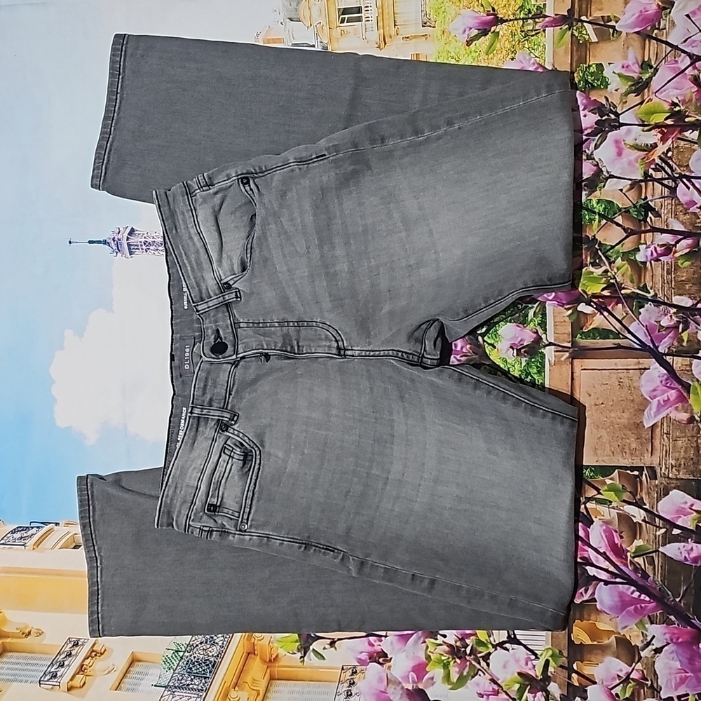 DL1961 Men's Slim Straight Jeans in Gray